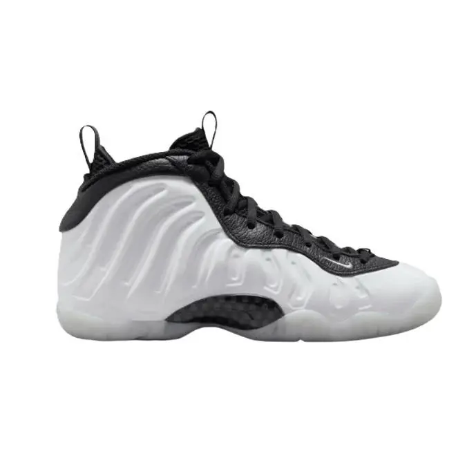 Nike shoes - Nike Little Posite - Little Posite - WHITE METALLIC SILVER BLACK 5