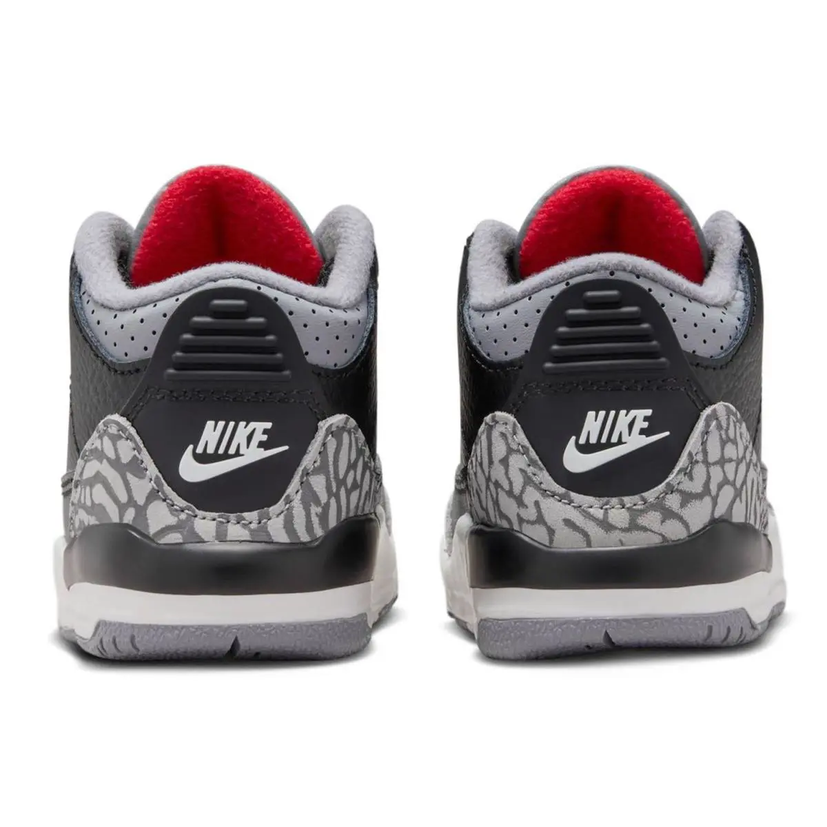 Nike shoes - DM0968 010 - DM0968 010 - Black/Fire Red-Cement Grey 2
