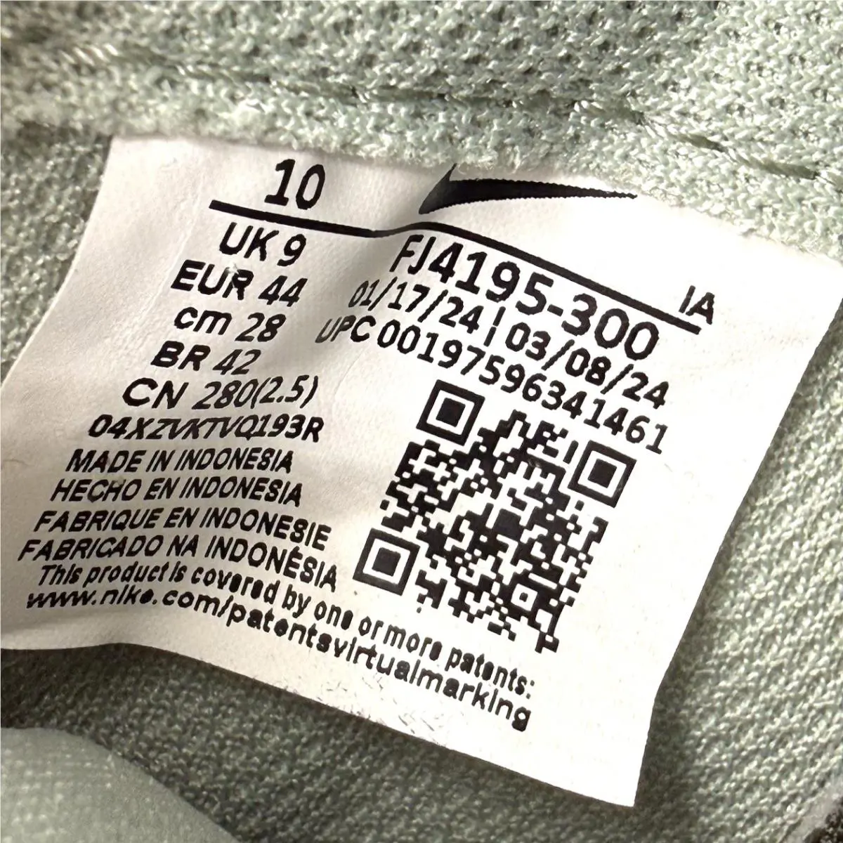 Nike shoes - Nike Waffle Nav - Waffle Nav - FJ4195-300 - Green, Manufacturer: Jade Horizon/Sail-Oil Green 0