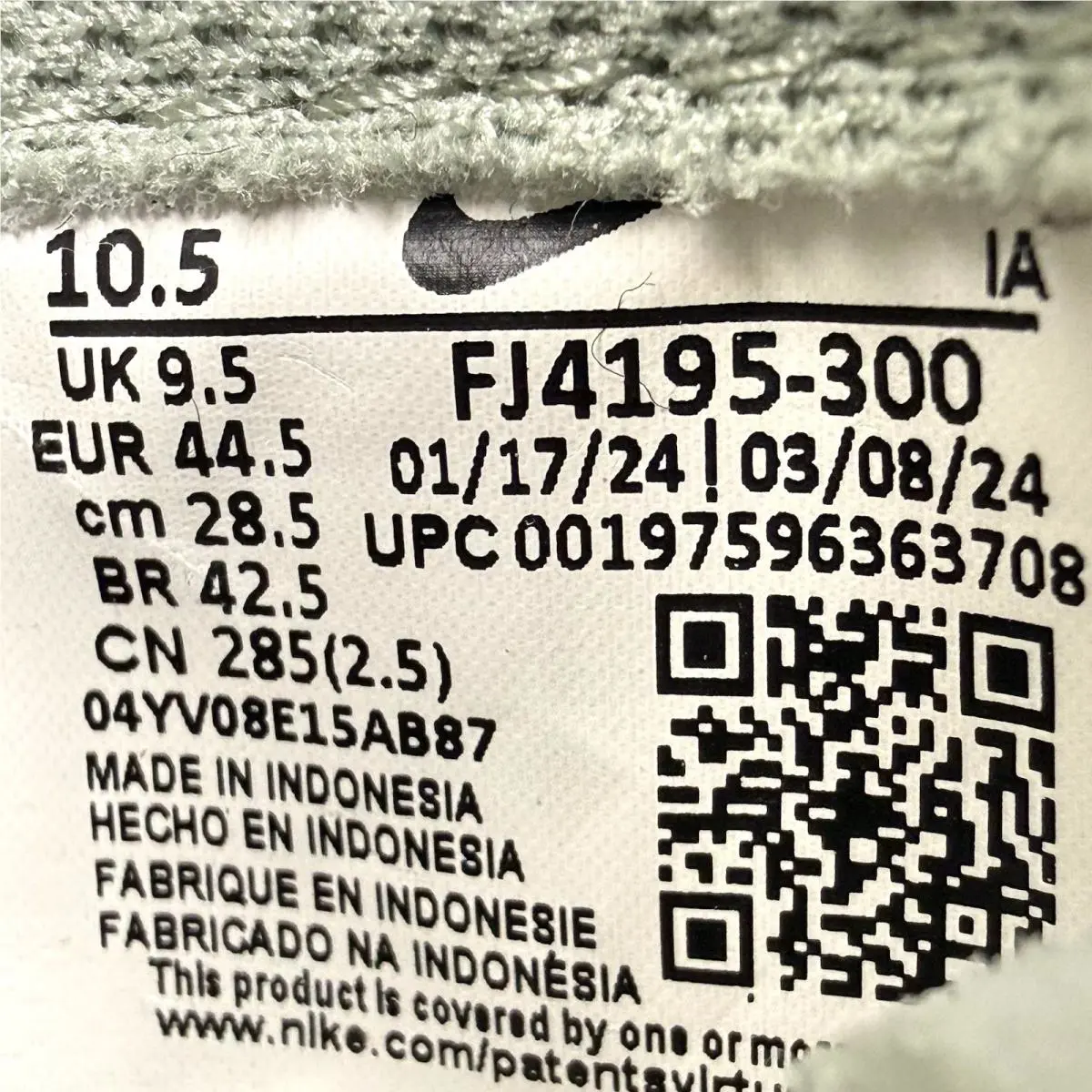 Nike shoes - Nike Waffle Nav - Waffle Nav - FJ4195-300 - Green, Manufacturer: Jade Horizon/Sail-Oil Green 1