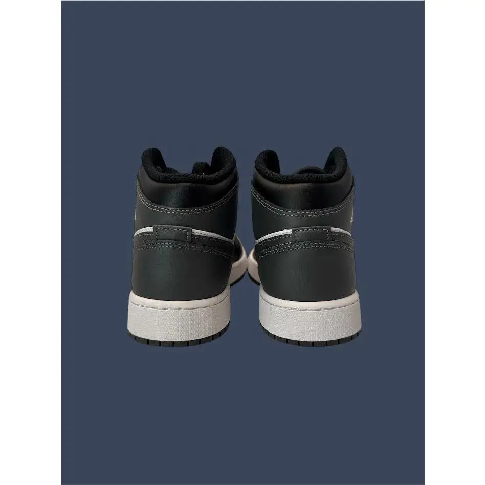 Nike shoes - Youth Air Jordan 1 Mid Black Iron Grey GS DQ8423-001 0