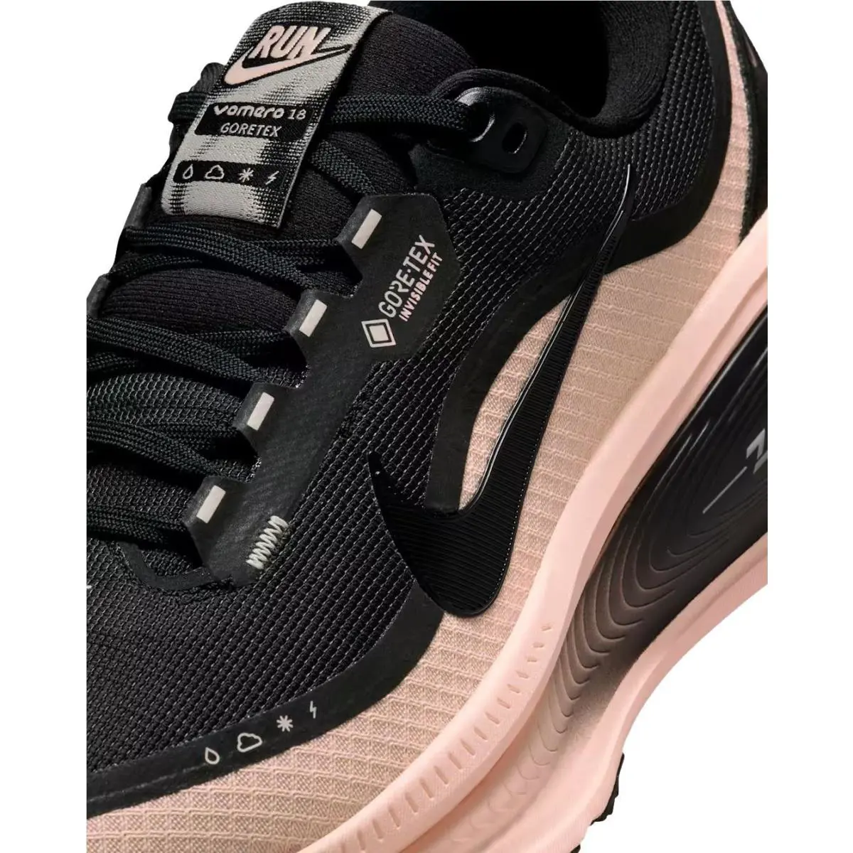 Nike shoes - Nike Vomero 18 - Vomero - HQ7002-003 - Black 15