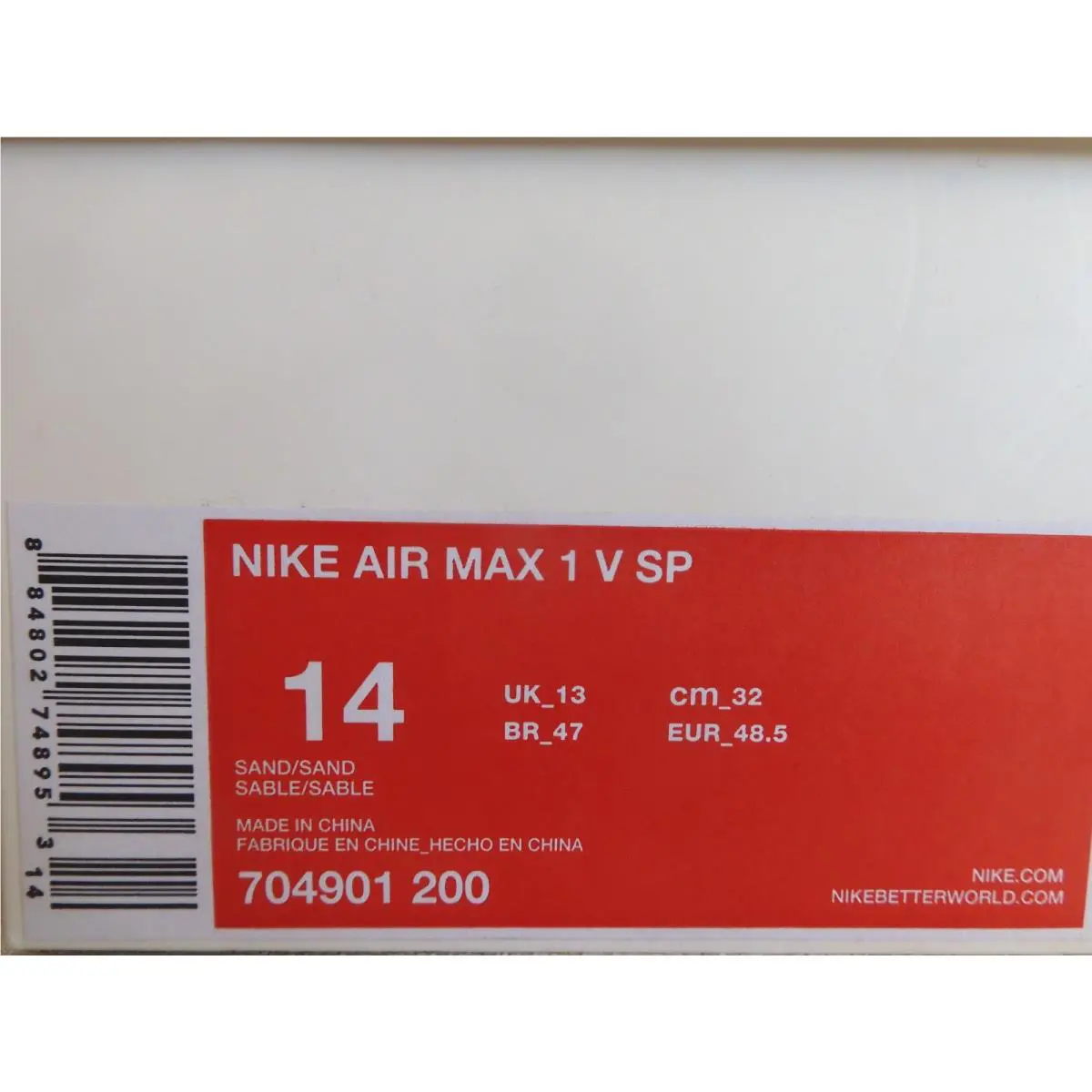 Nike shoes - Nike Air Max 1 - Air Max - 704901-200 - Brown 58