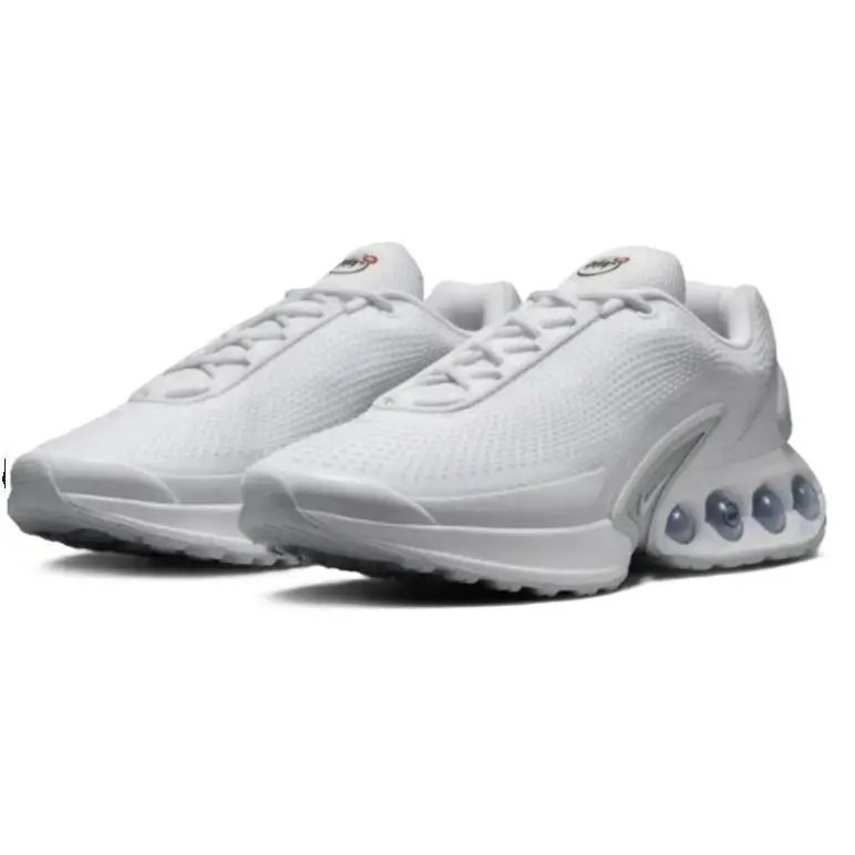 Nike Men`s Air Max DN White/metallic Silver DV3337-101 j - White/Metallic Silver