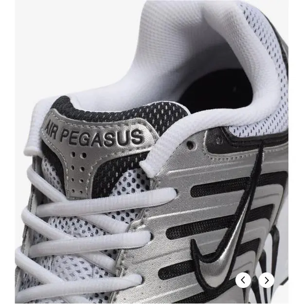 Nike shoes - Metallic Silver/White/Black 14