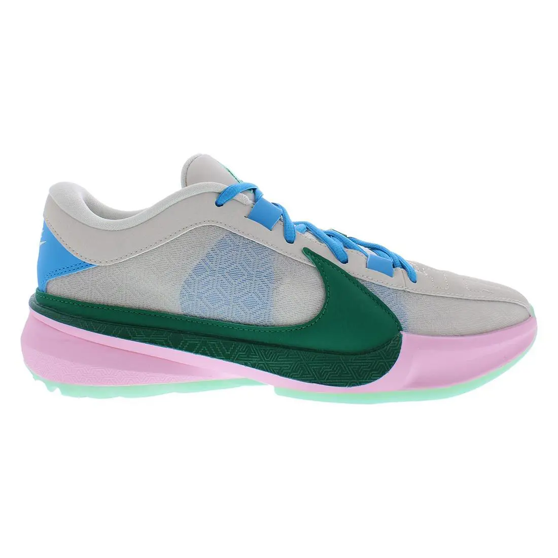 Nike Zoom Freak 5 Mens Shoes - Beige/Multi-Colored, Main: Beige