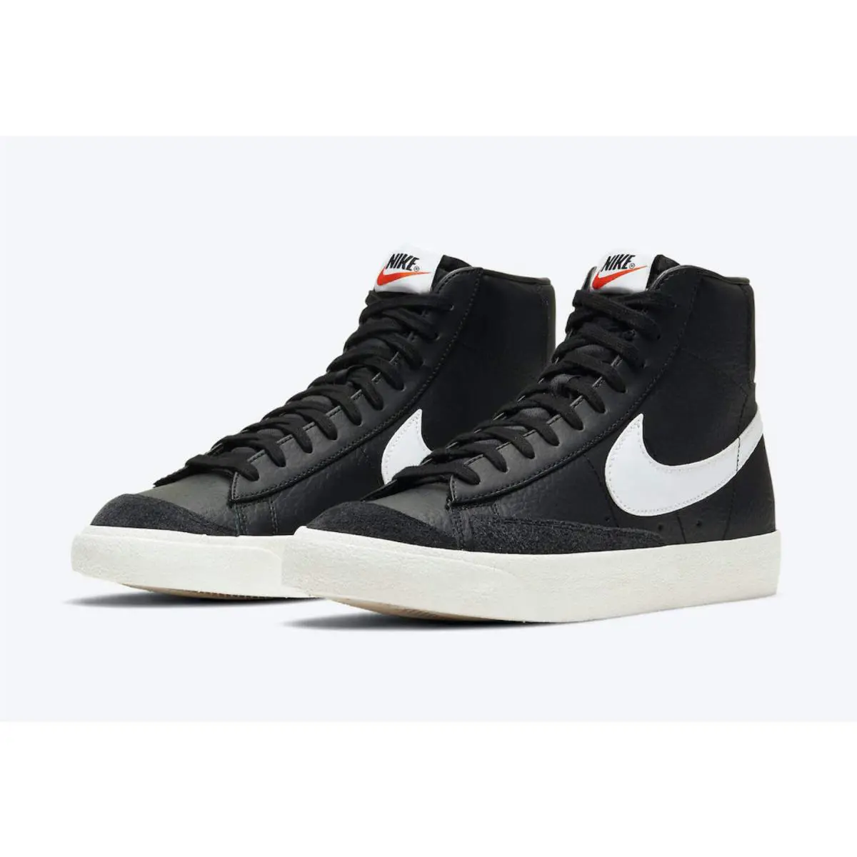 Nike shoes - NIKE BLAZER MID `77 VNTG - BQ6806-002 - BLACK/WHITE-SAIL 4