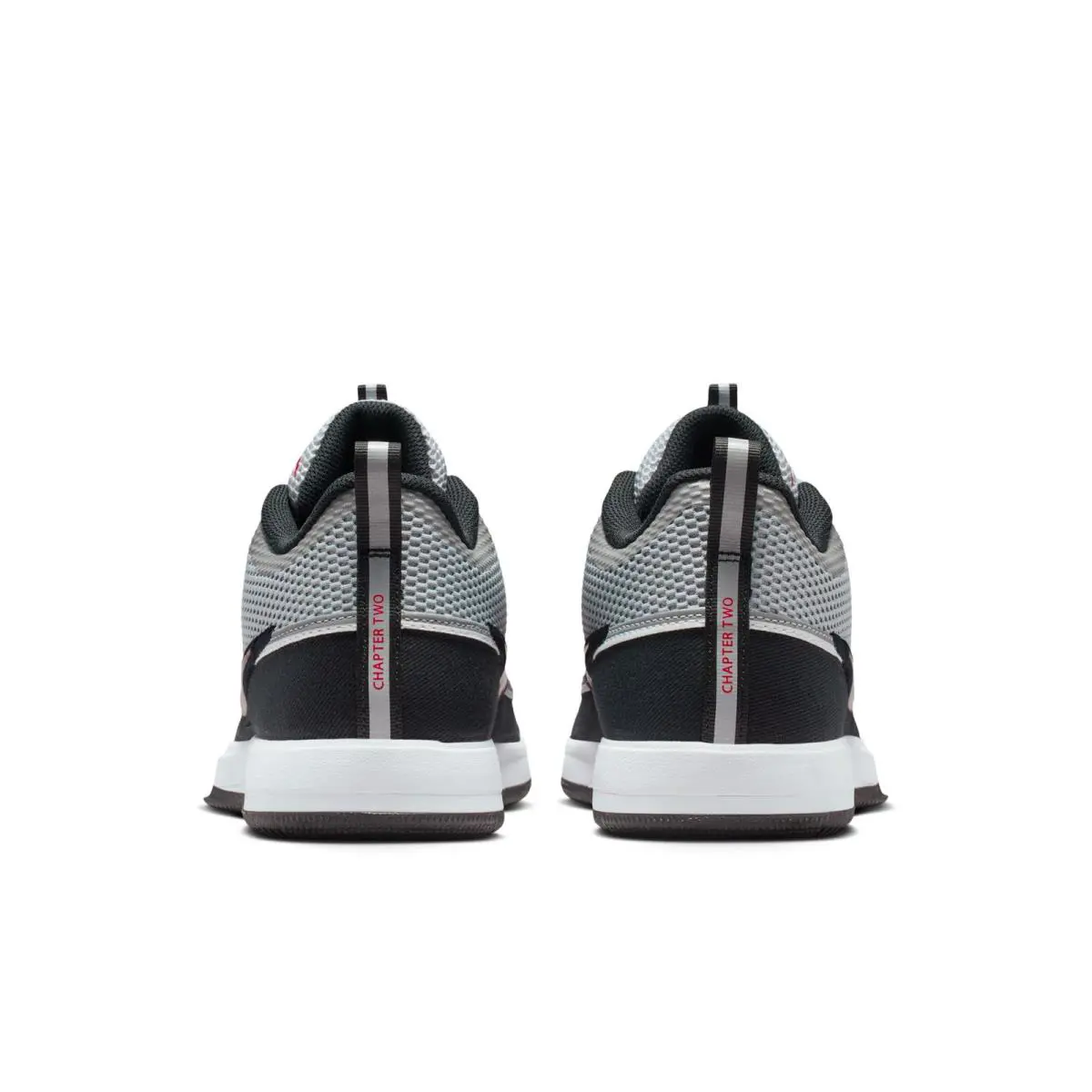 Nike shoes - IQ0050001 - IQ0050-001 - METALLIC SILVER/SPORT RED-BLACK-WHITE 7