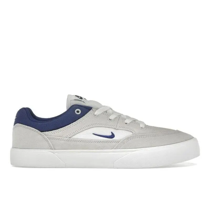 Nike SB Malor Skate Shoes White Blue DM8553-300 Size 10.5 - White