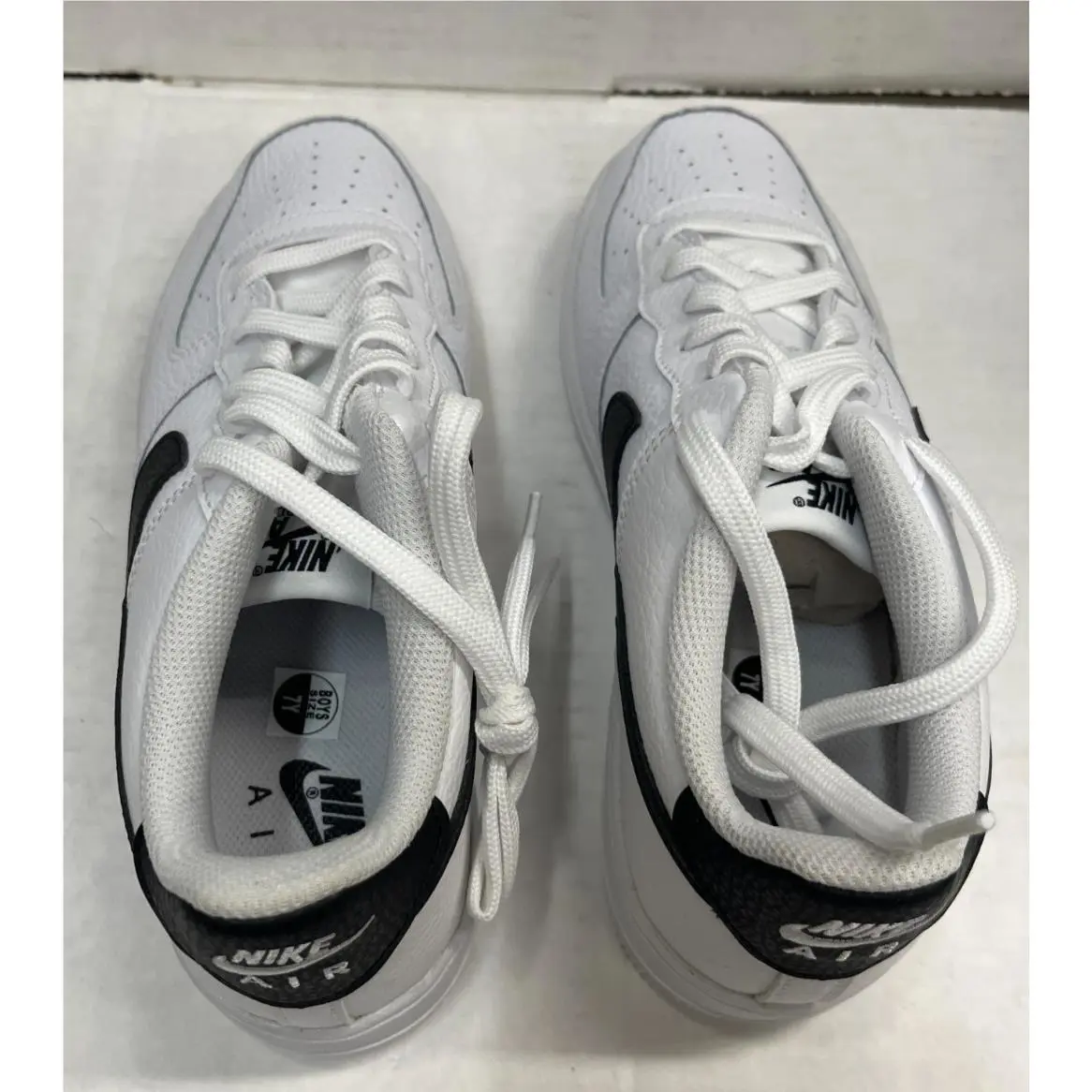Nike shoes - Nike Air Force 1 GS - White 0