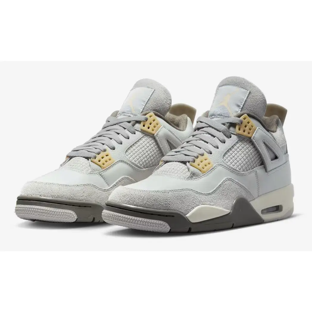 Nike shoes - Air Jordan Retro 4 - Air Retro - DV3742 021 - Photon Dust/Pale Vanilla/Off White/Grey Fog/Flat Pewter/Sail 1
