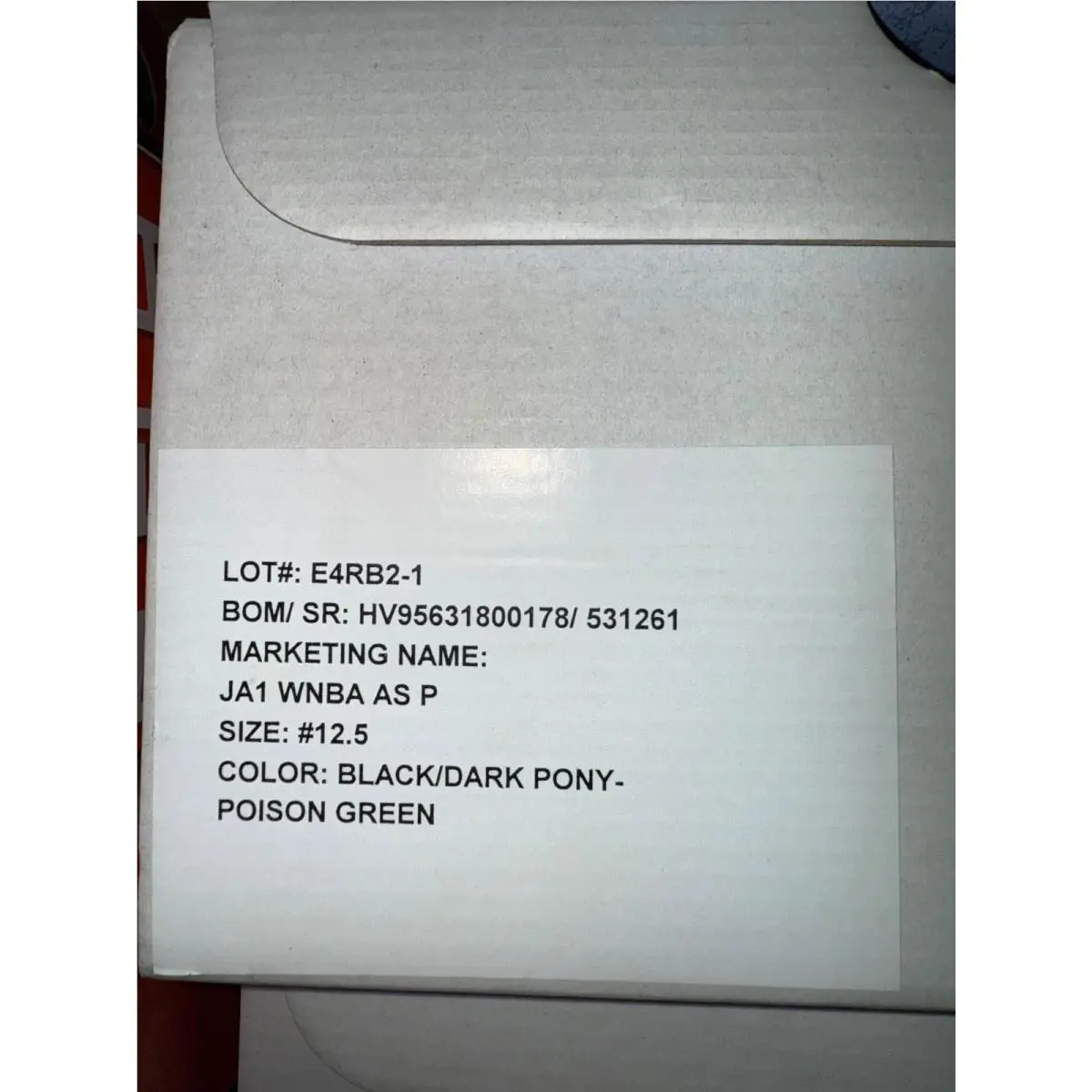 Nike shoes - Nike Ja 1 - PROMO - Black 34