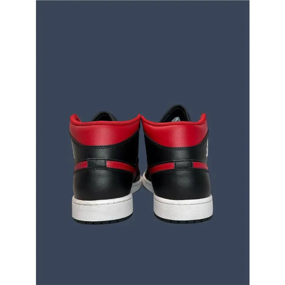 Nike shoes - Air Jordan 1 Mid Black Varsity Red Summit White DQ8426-067 4