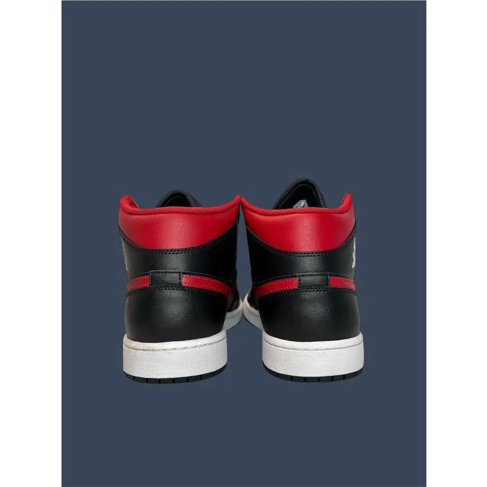 Nike shoes - Air Jordan 1 Mid Black Varsity Red Summit White DQ8426-067 4