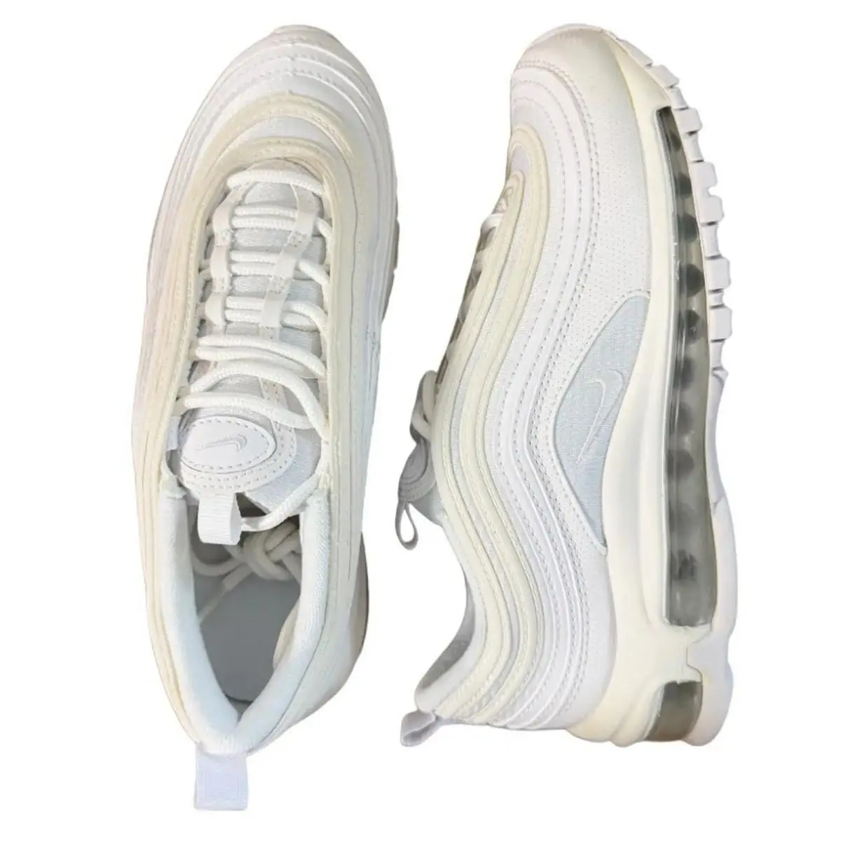 Nike shoes - Nike Air Max 97 (GS) - 921522 104 - White/White-Metallic Silver 6