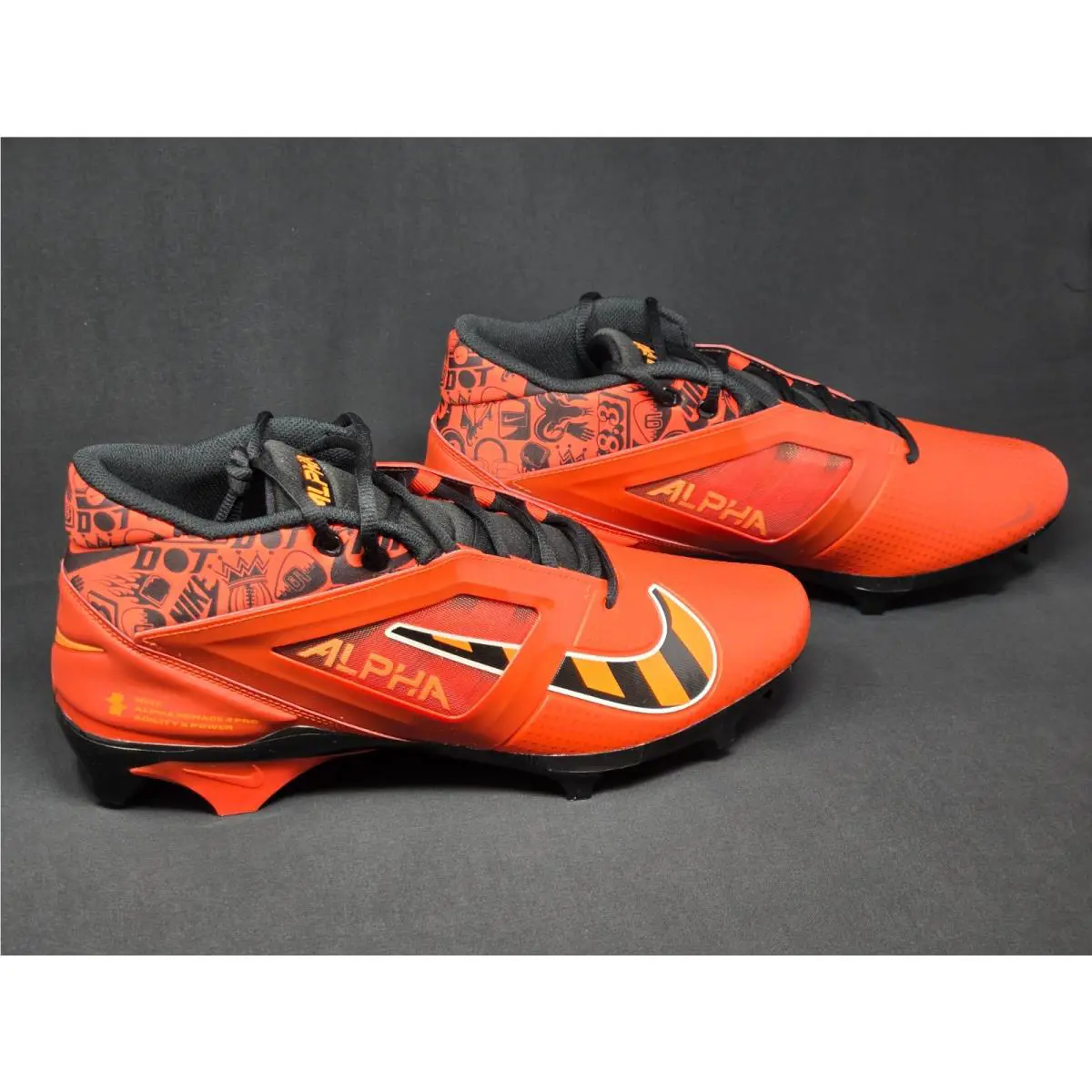 Nike shoes - Nike Alpha Menace 4 Pro NRG - FQ3984-600 - Orange 2