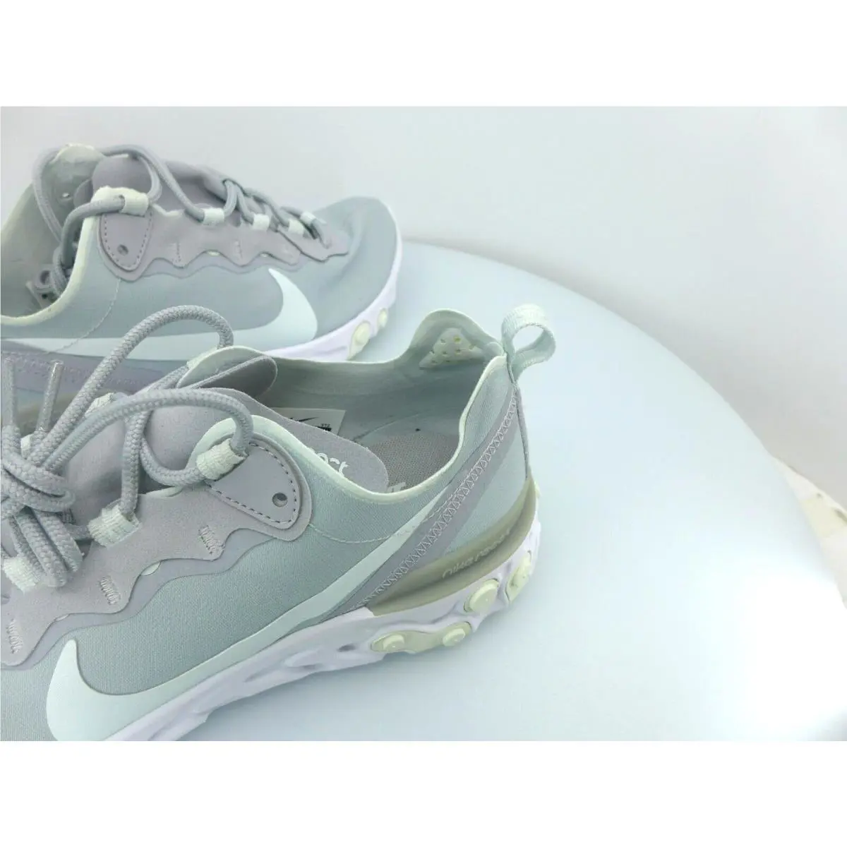Nike shoes - React Element 55 - React Element - BQ2728-005 - Wolf Grey/White 7