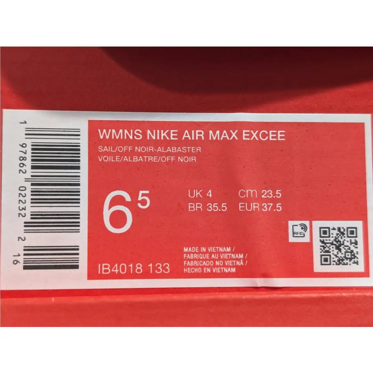 Nike shoes - Nike Air Max Excee - Air Max Excee - IB4018-133 - Sail/Multicolor 20