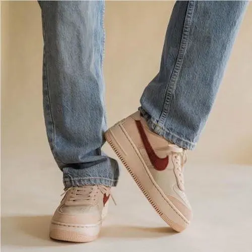Nike shoes - Nike Air Force 1 - Air Force - DZ4705-200 - Tan 9