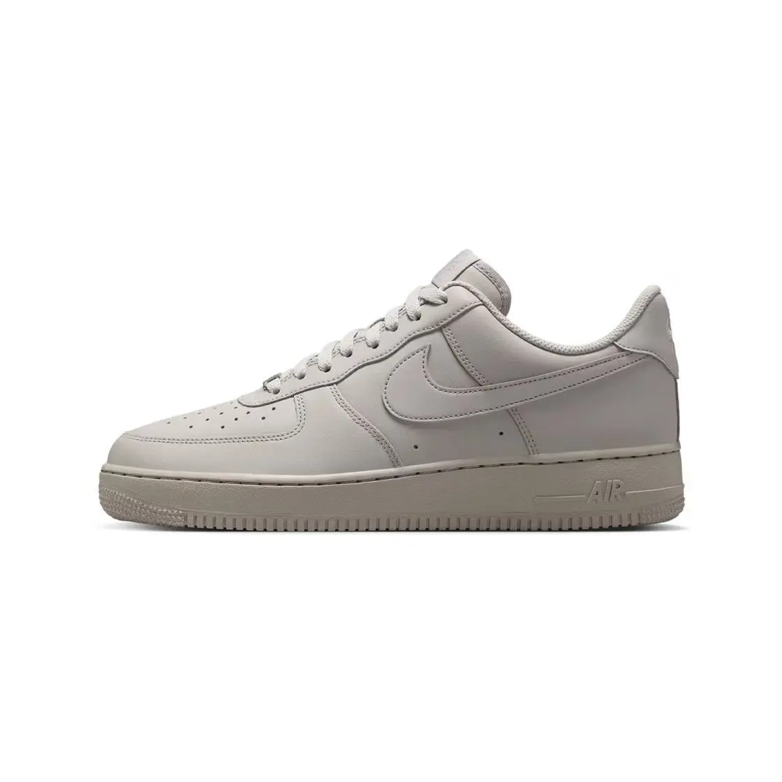 Men`s Nike Air Force 1 `07 College Grey/college Grey IH1698 001 - College Grey/College Grey