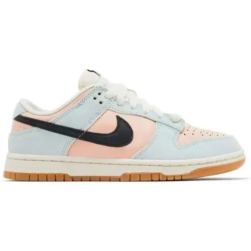 Nike Women`s Dunk Low Shoes Blue Arctic Orange HJ7341 474 Size 7 - Blue