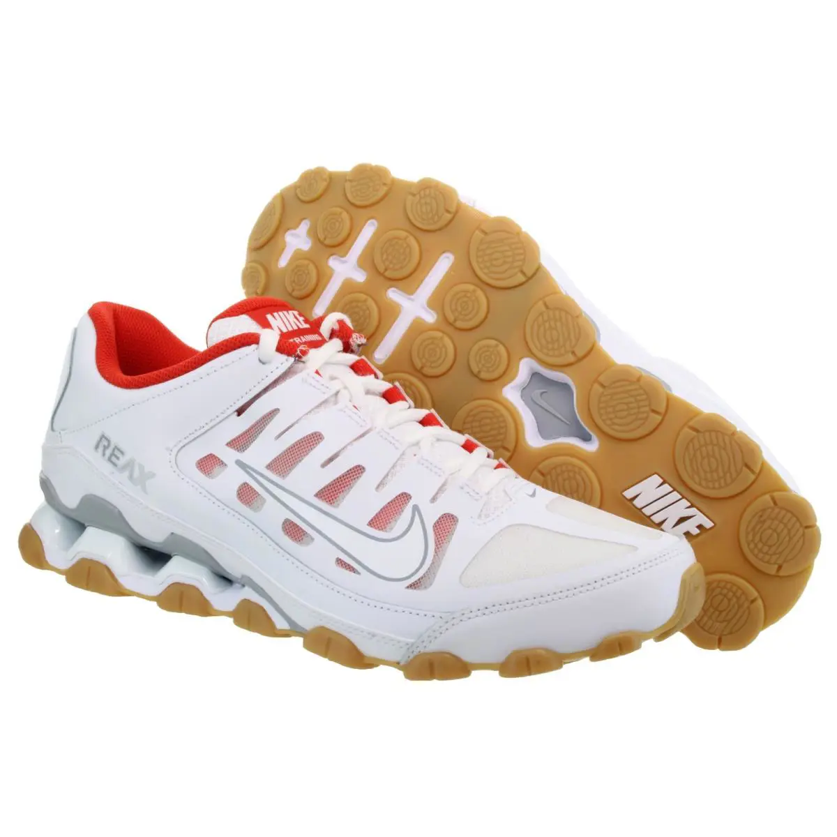 Nike shoes - Nike Reax 8 TR - Reax - 621716 103 - White, Wolf Grey, Chile Red 4