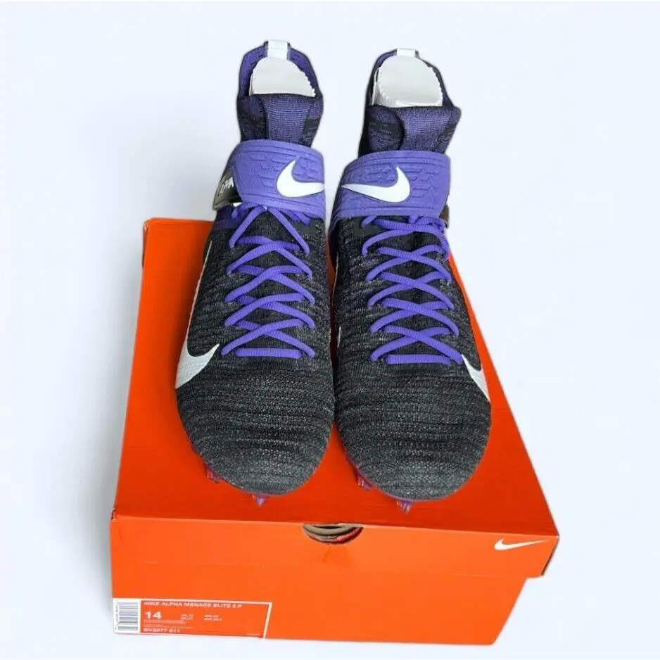 Nike shoes - Nike Alpha Menace Elite 2 - Black/Purple 6