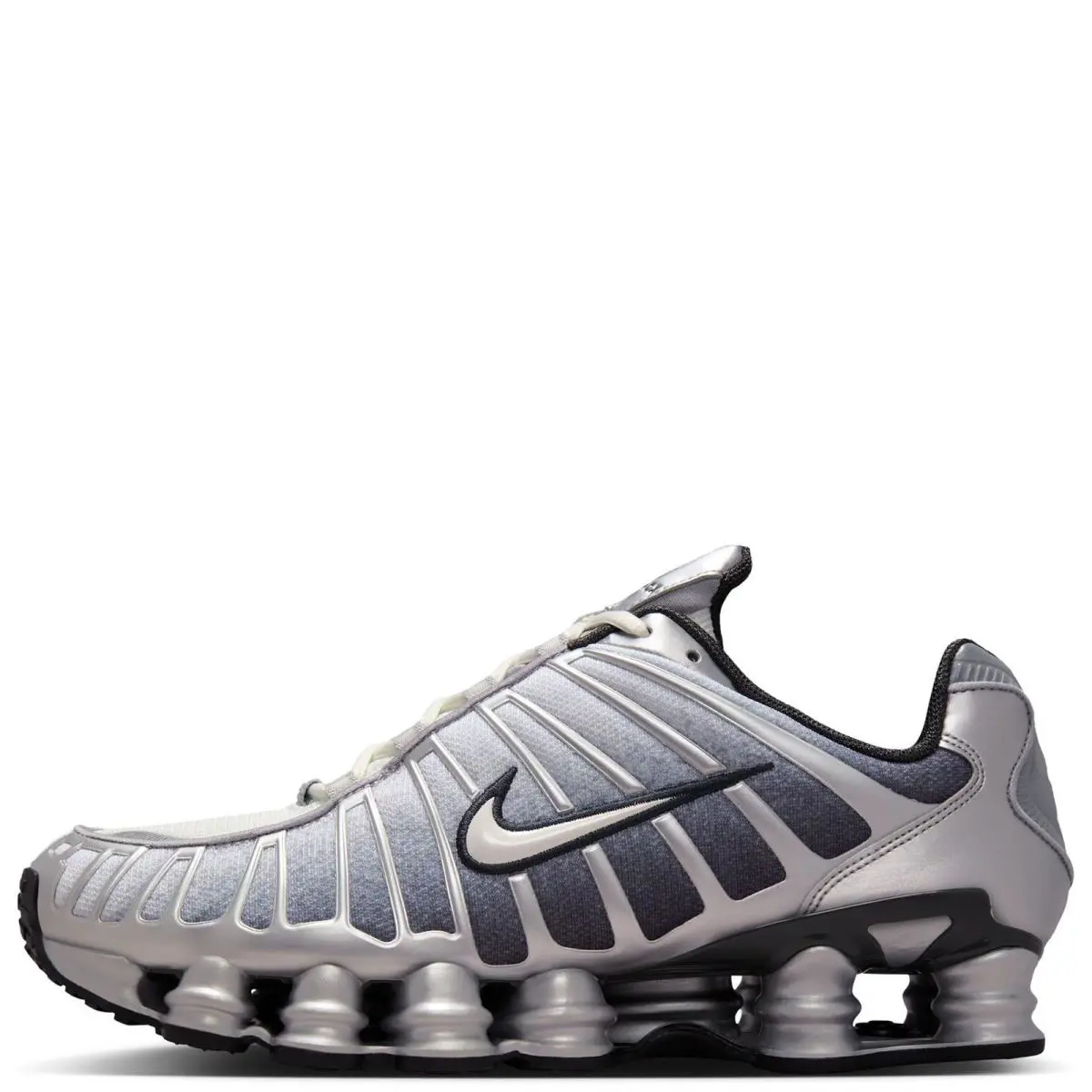 Men`s Nike Shox TL Print Metallic Silver/summit White IH4466 095 - Metallic Silver/Summit White