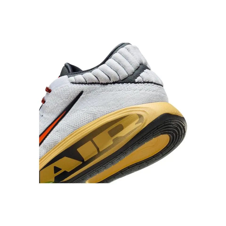Nike shoes - NIKE G.T. HUSTLE - HUSTLE - FV5953 101 - WHITE /VOLT SAFETY ORANGE 8