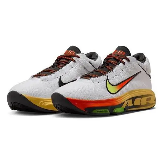 Nike shoes - NIKE G.T. HUSTLE - HUSTLE - FV5953 101 - WHITE /VOLT SAFETY ORANGE 5