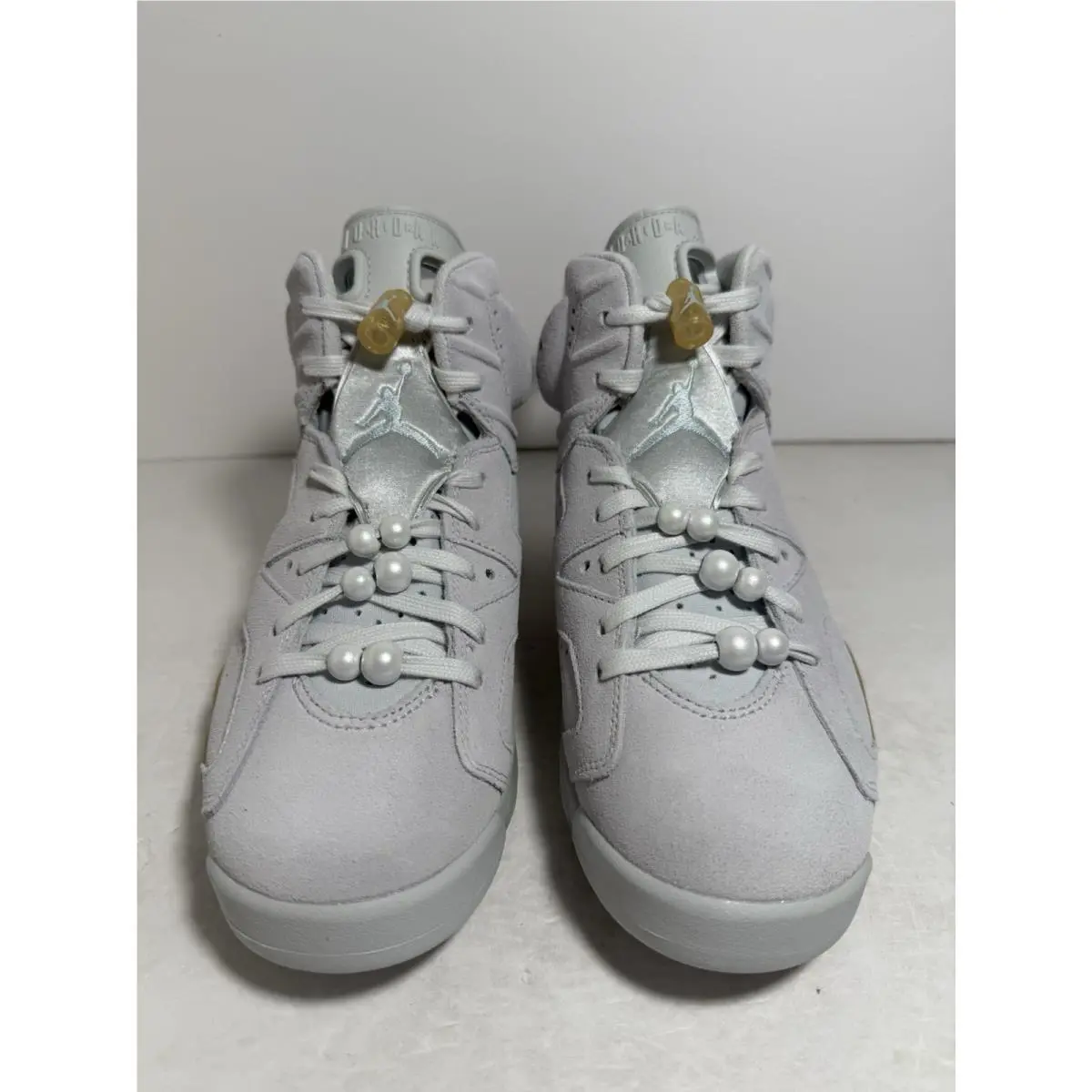 Nike shoes - Air Jordan 6 - Air - DQ4914-074 - Pure Platinum/Glacier Blue/Metallic Gold 1