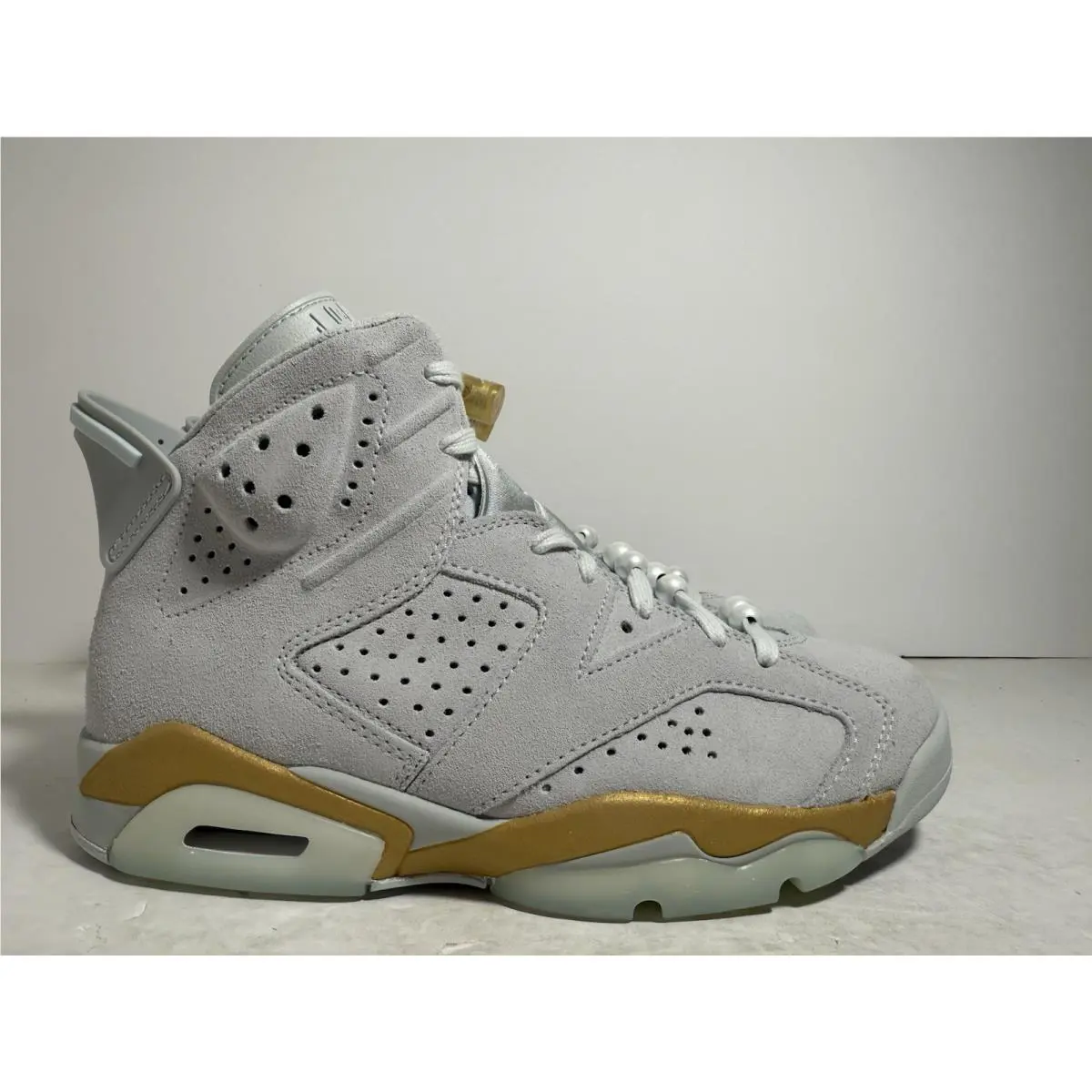 Nike shoes - Air Jordan 6 - Air - DQ4914-074 - Pure Platinum/Glacier Blue/Metallic Gold 5