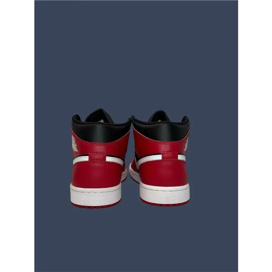 Nike shoes - Air Jordan 1 Mid Black White Gym Red DQ8426-061 0