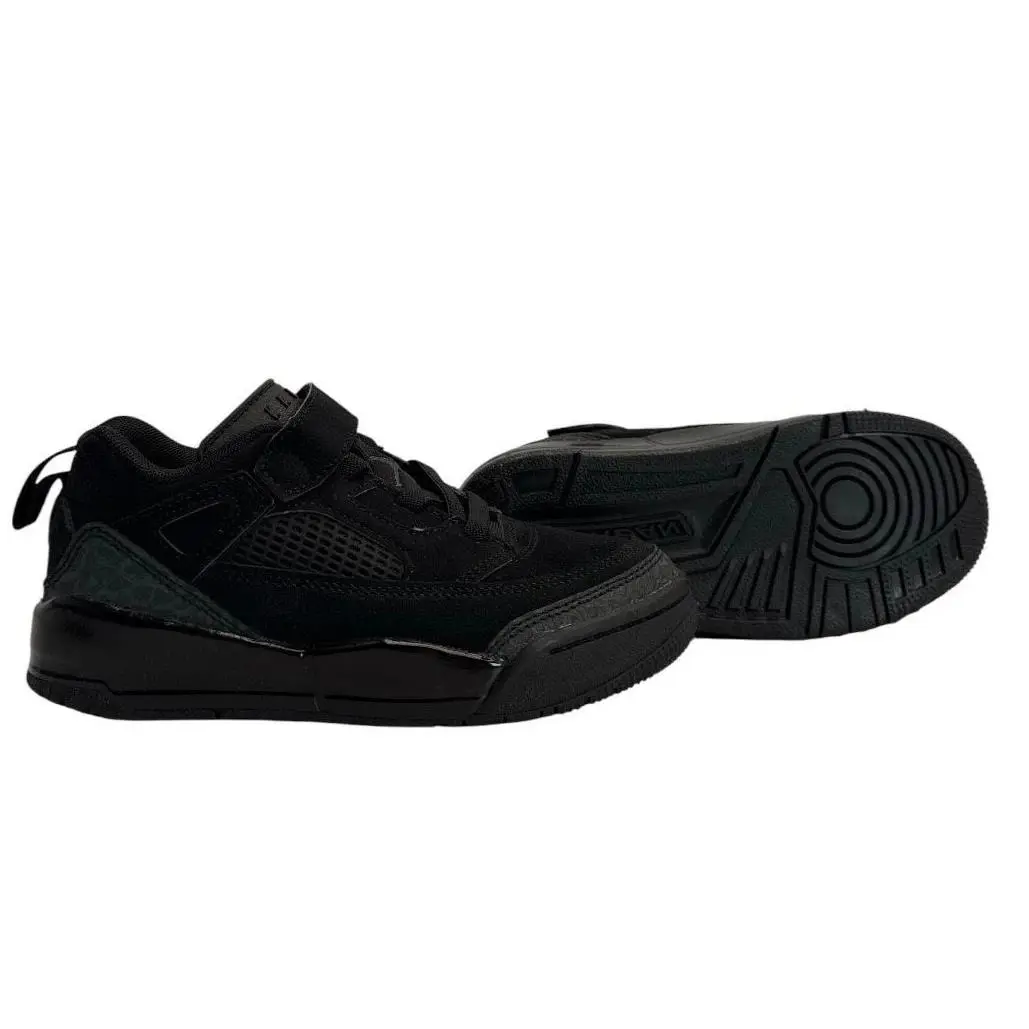 Kids Jordan Spizike Low Black Anthracite PS FQ3951-001 - Kids Jordan Spizike Low Black Anthracite PS FQ3951-001