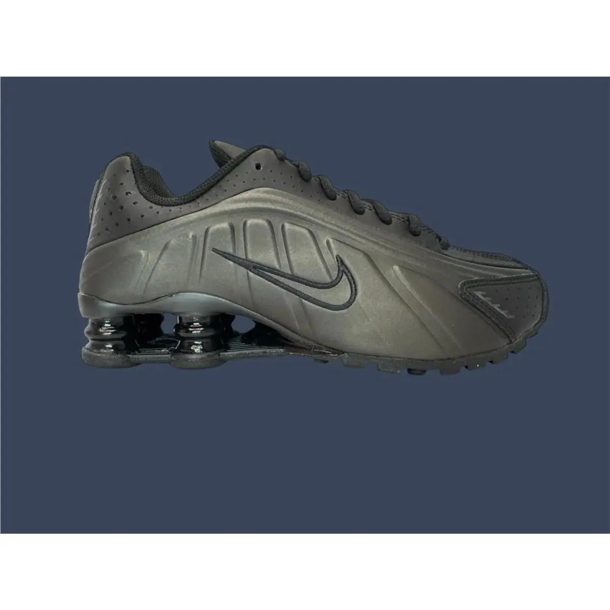Nike shoes - Youth Nike Shox R4 GS Black Black CW2626-003 3