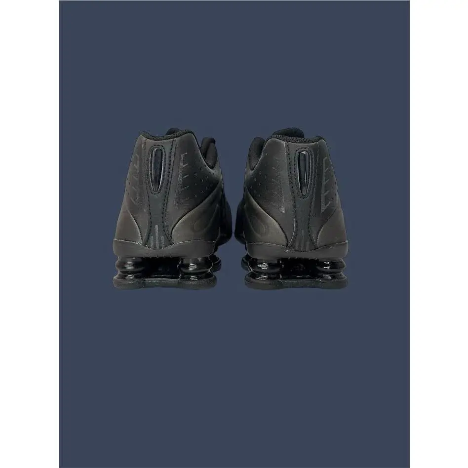 Nike shoes - Youth Nike Shox R4 GS Black Black CW2626-003 4