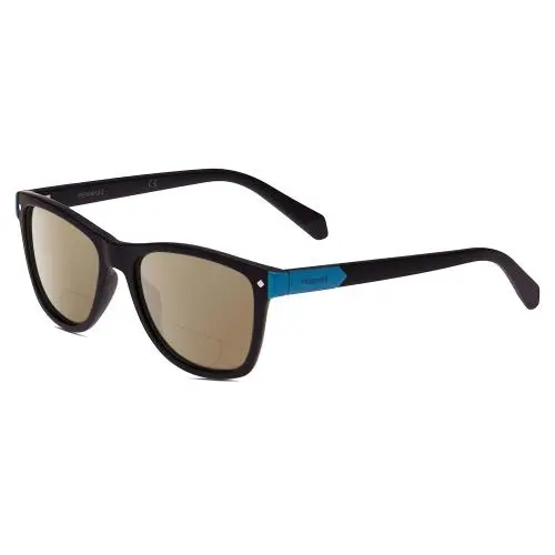 Polaroid Kids 8025/S Unisex Polarized Bifocal Sunglasses Black Blue 48 mm 41 Opt