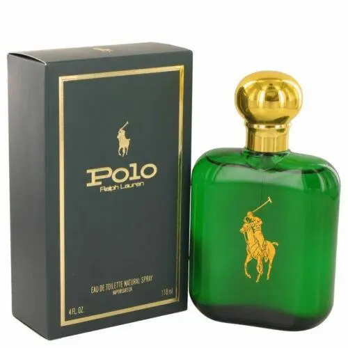 Ralph Lauren Polo Classic Green For Men - 4.0 OZ/118 ML Edt Spray - Rare