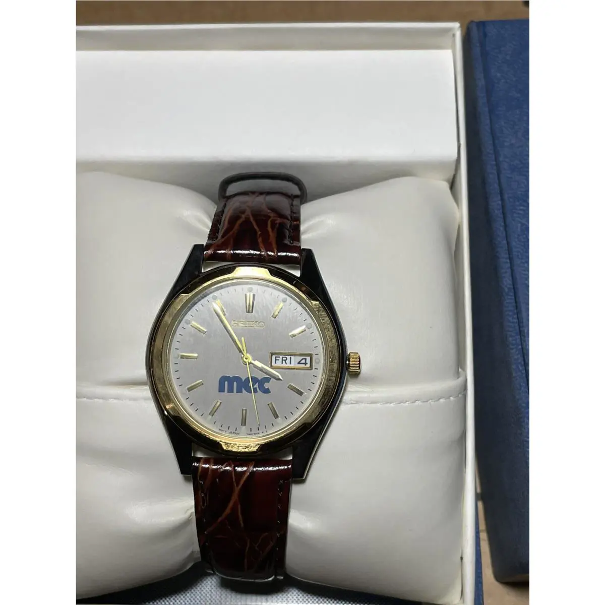 Seiko Watch Mens Leather Band SGF578 But No Paper Needs Battery