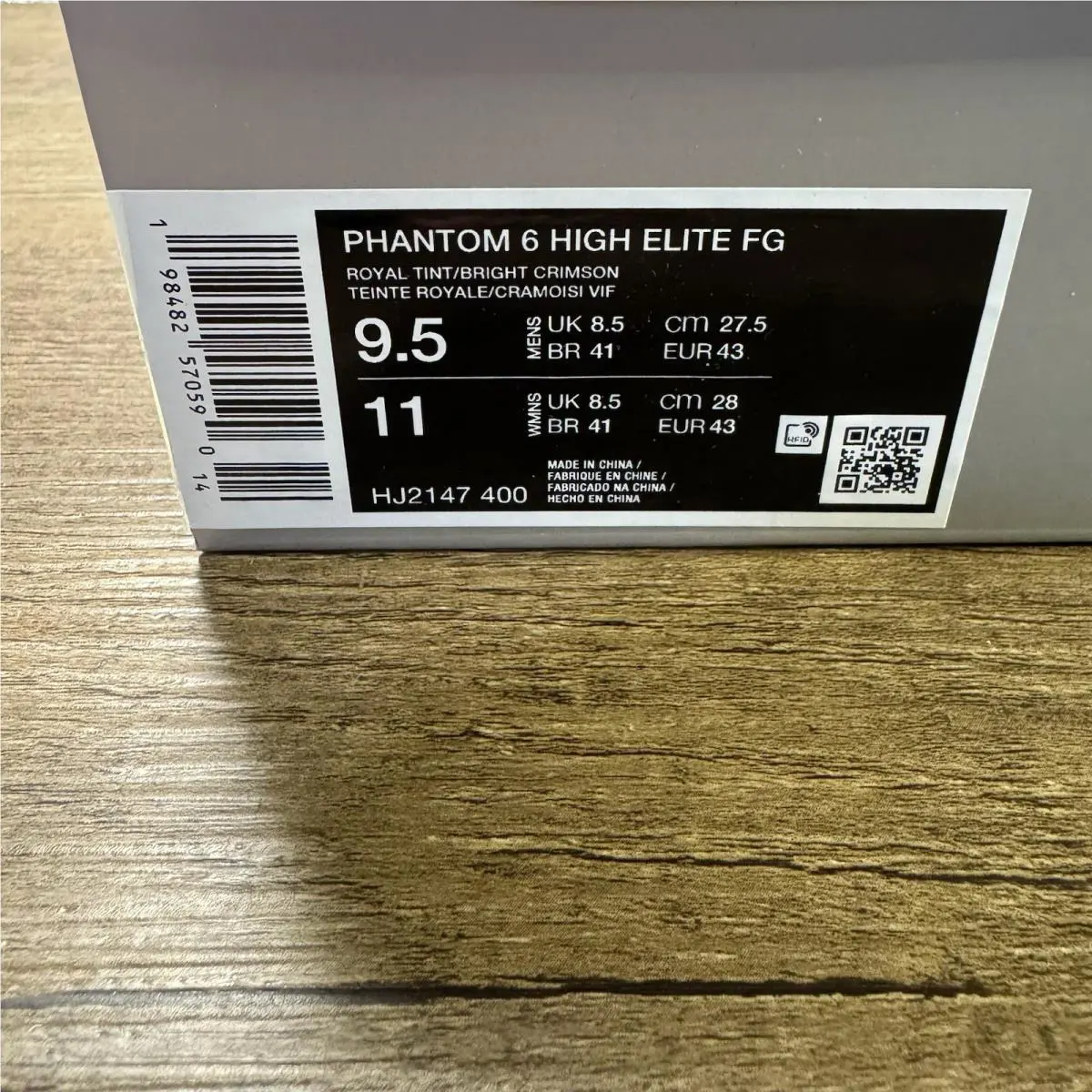 Nike shoes - Nike Phantom 6 Elite FG - HJ2147-400 - Blue (UPC: 198482753719) 0