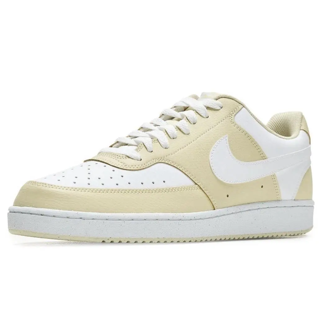Nike Court Vision Low Shoes Size Men’s 13 HM9862-200 Light Khaki/white Box