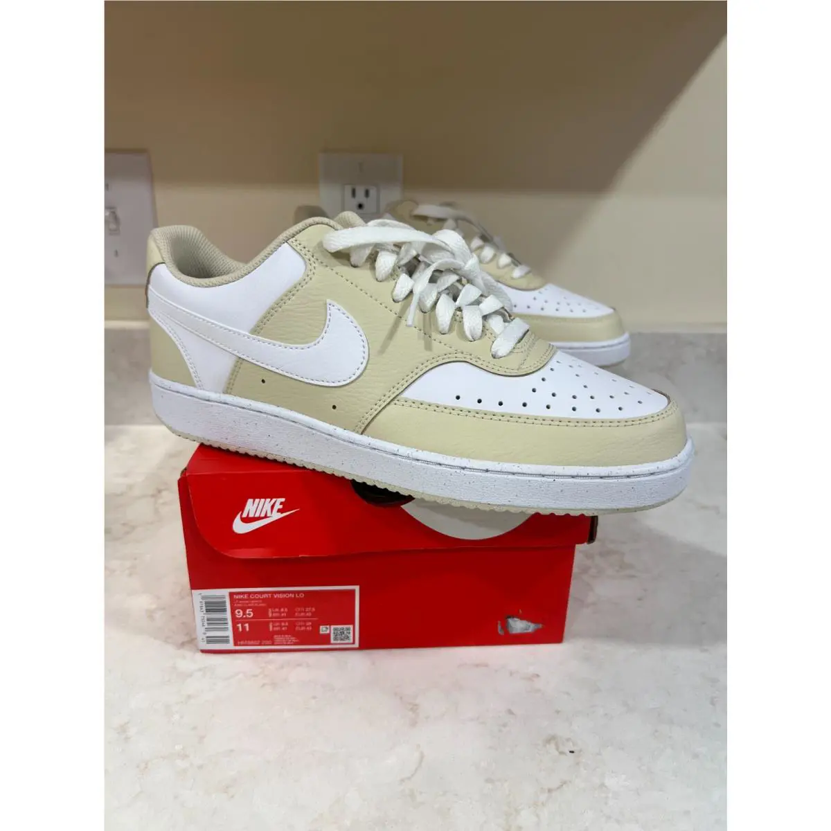 Nike shoes - Nike Court Vision - Court Vision - HM9862-200 - Ivory (UPC: 0197863750460) 0