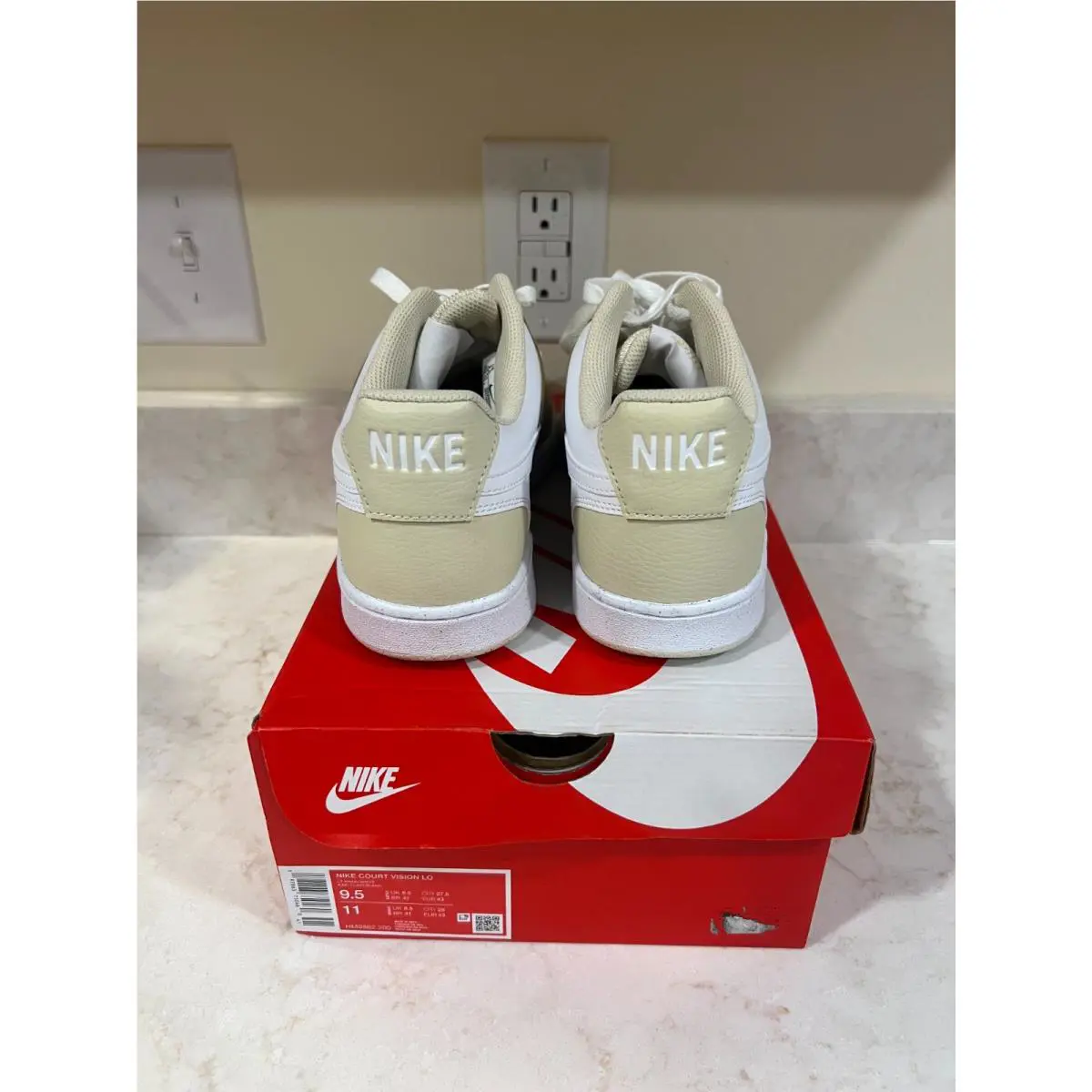 Nike shoes - Nike Court Vision - Court Vision - HM9862-200 - Ivory (UPC: 0197863750460) 2