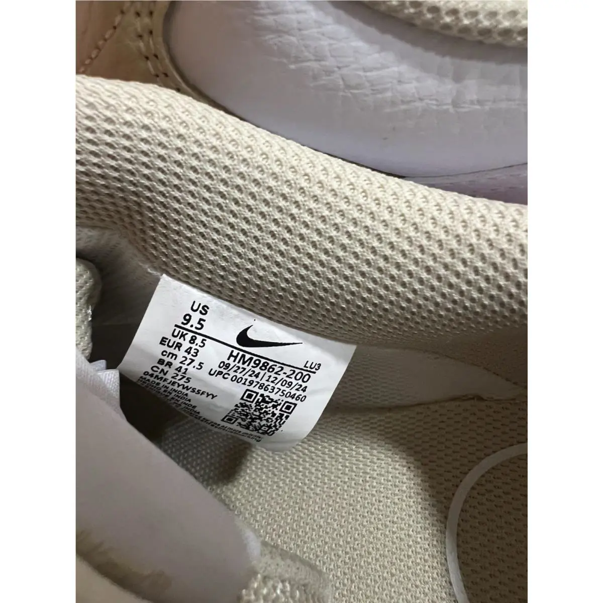 Nike shoes - Nike Court Vision - Court Vision - HM9862-200 - Ivory (UPC: 0197863750460) 5