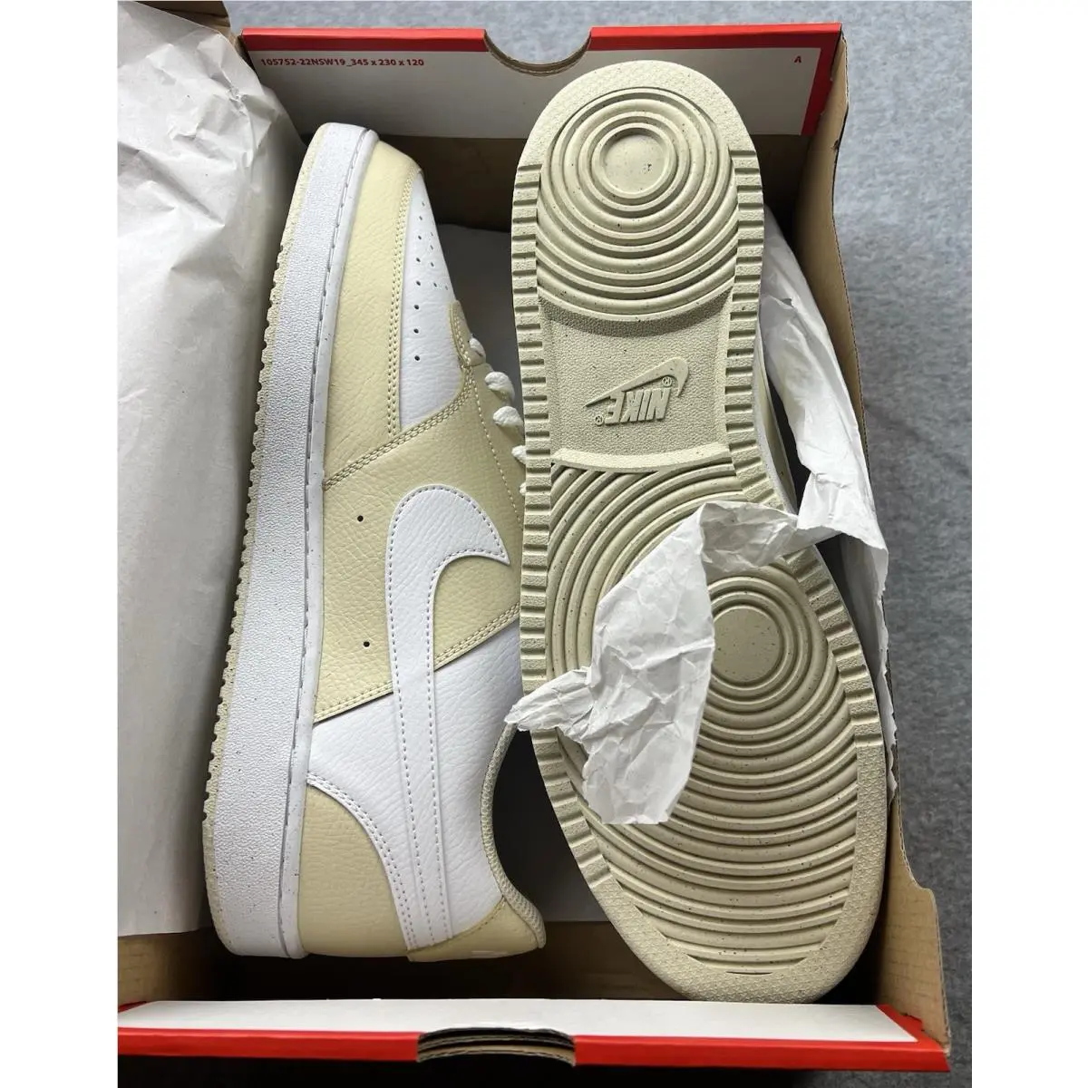 Nike shoes - Nike Court Vision - Court Vision - HM9862-200 - Ivory 3
