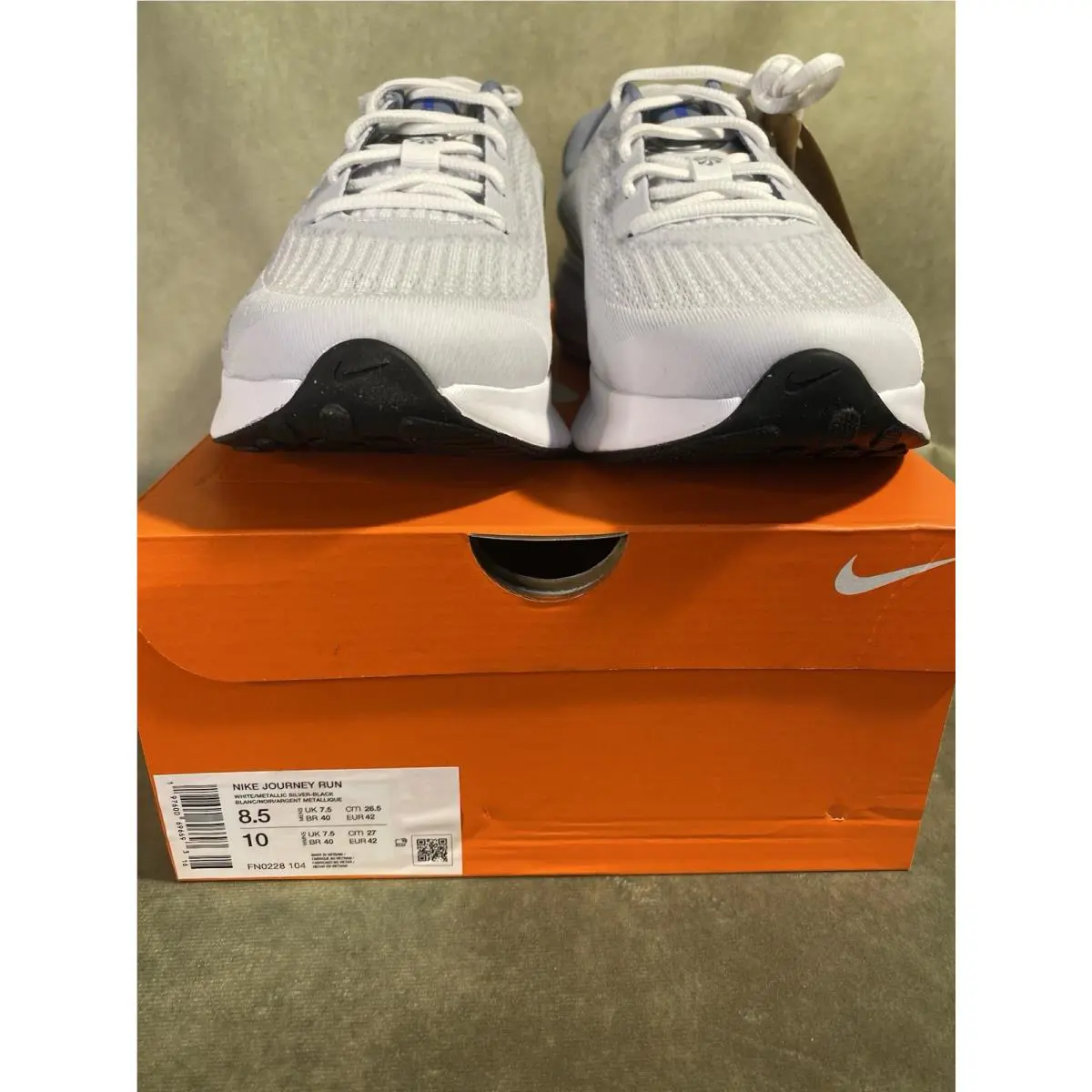 Nike shoes - Journey Run - Journey Run - Fn0228104 - White 8