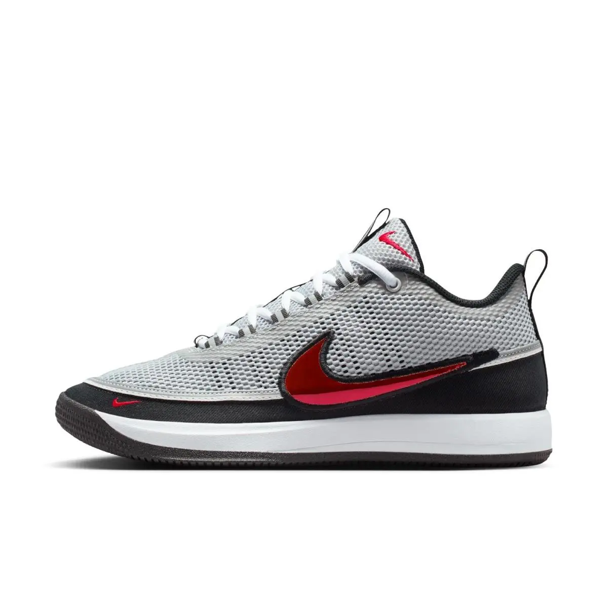 Nike shoes - IQ0050001 - IQ0050-001 - METALLIC SILVER/SPORT RED-BLACK-WHITE (UPC: 198487740363) 2