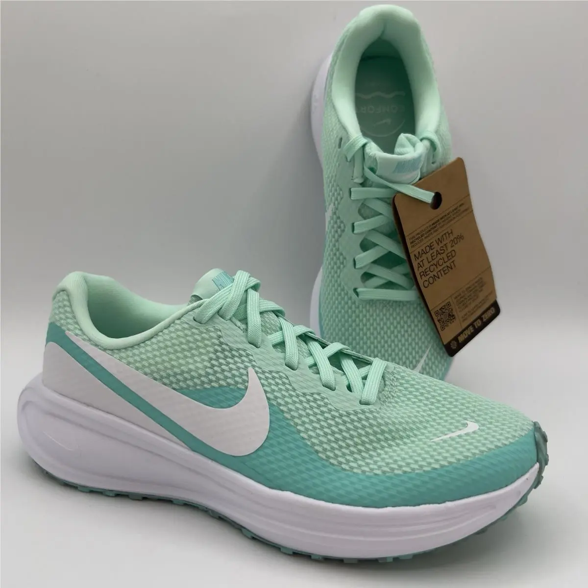 Revolution 8 Women’s Running Shoes Size 6 Mint Foam Turquoise HJ8485-300 by Nike
