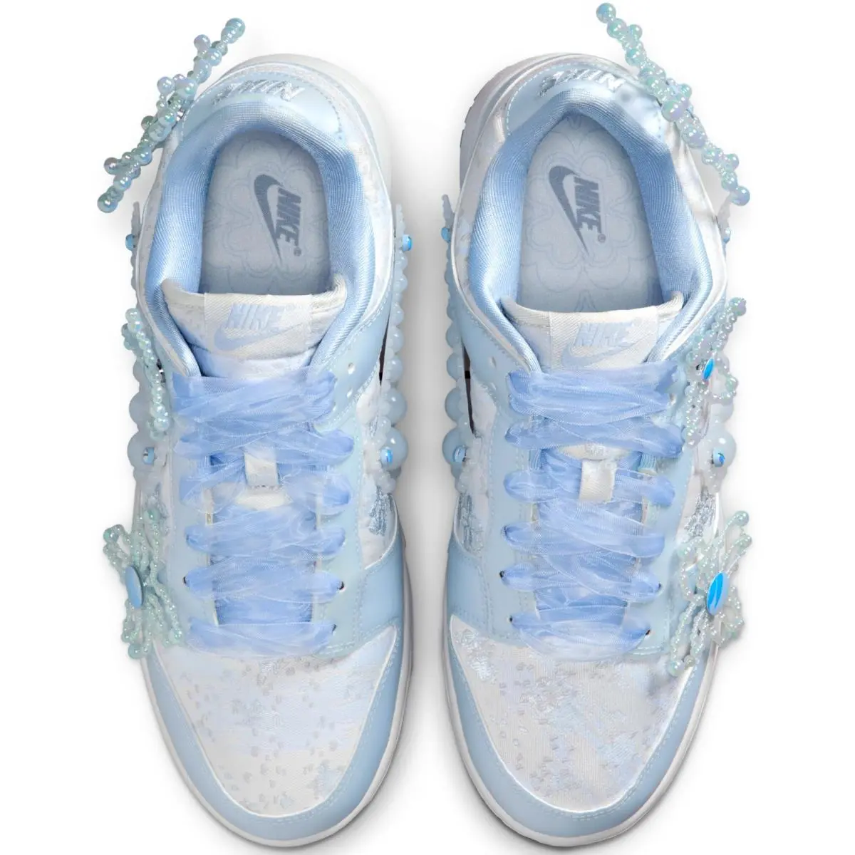 Nike shoes - Nike Dunk Low - Dunk Low - HV8575-100 - Summit White/Hydrogen Blue/Wolf Grey/Hydrogen Blue/Blue Tint (UPC: 198484795540) 1