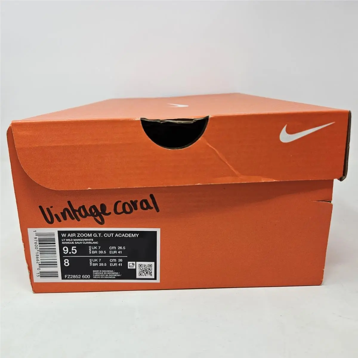Nike shoes - Nike G.T. - FZ2852-600 - Light Wild Mango/Hot Fuchsia/Plum Dust/White (UPC: 197600175228) 4